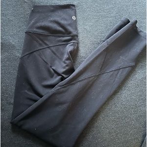 Lululemon align leggings, black size 6